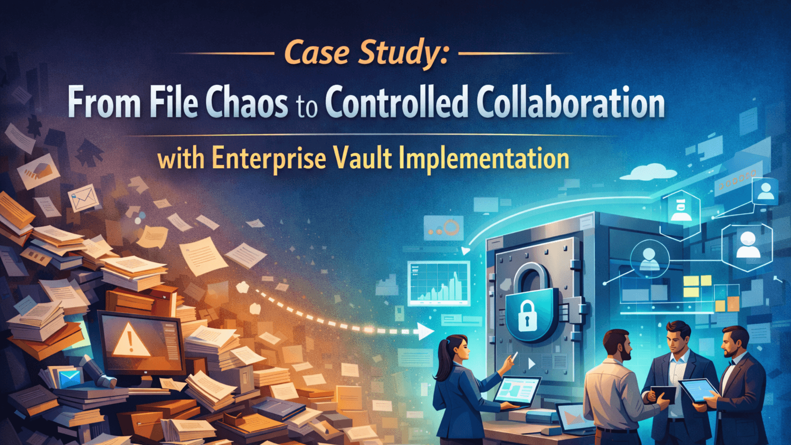 Case Study: From File Chaos to Controlled Collaboration with Enterprise Vault Implementation