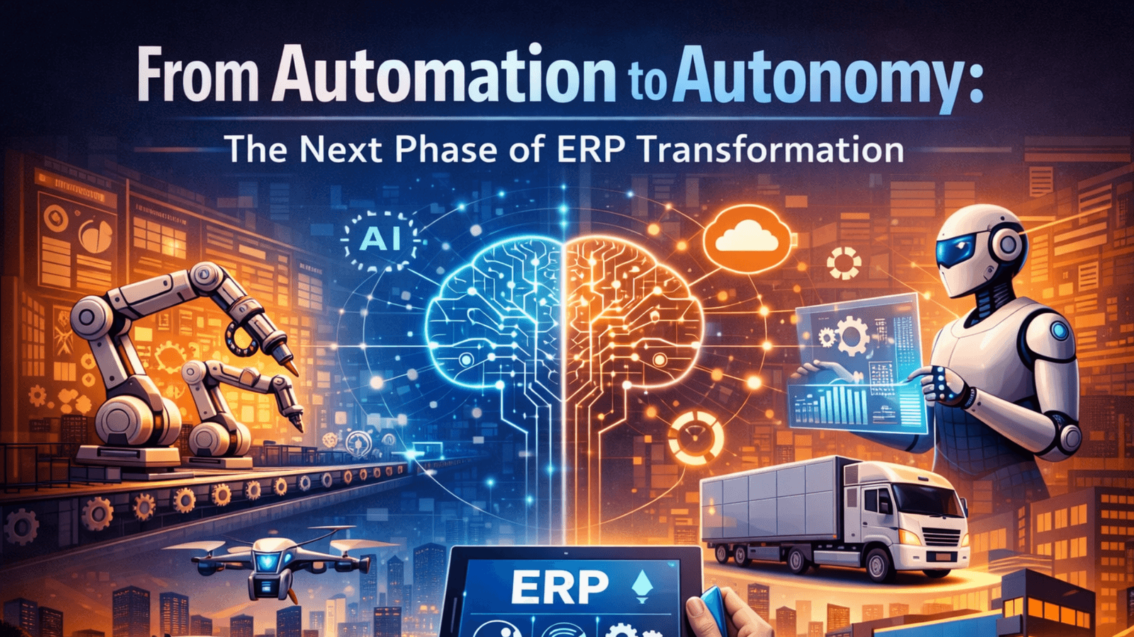 From Automation to Autonomy: The Next Phase of ERP Transformation